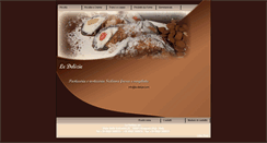 Desktop Screenshot of le-delizie.com